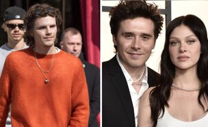 ברוקלין בקהאם וניקולה פלץ, קרוז בקהאם (צילום: Rodin Eckenroth, getty images | Arnold Jerocki)