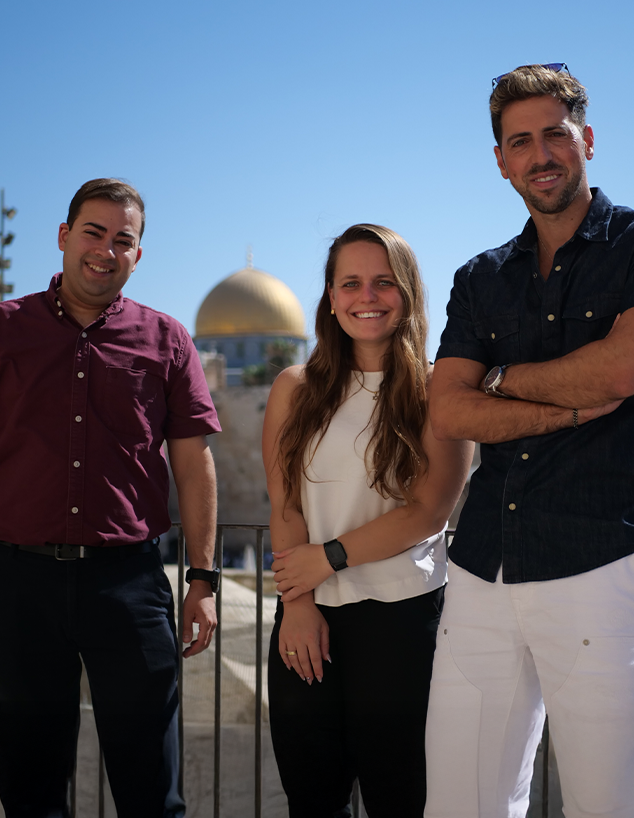  תום ניסני, אופיר דיין ודוד קוזלובסקי 