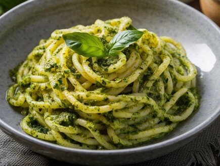 פסטה פסטו פרווה (צילום: Food magic, ShutterStock)