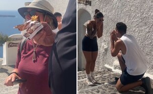 הצעת הנישואין שהפכה לוויראלית (צילום: 27 א')