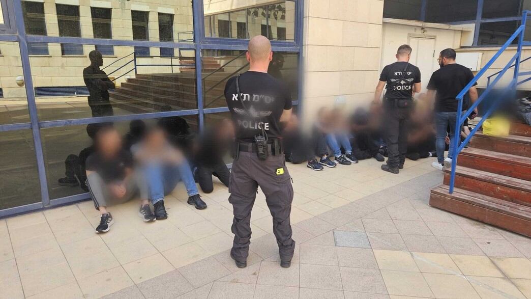 מעצר שוהים לא חוקיים במסעדת הזקן והים