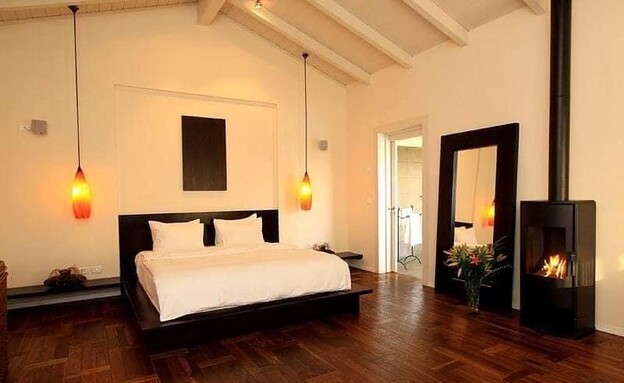 חדר שינה נוף אינסופ בכפר קיש