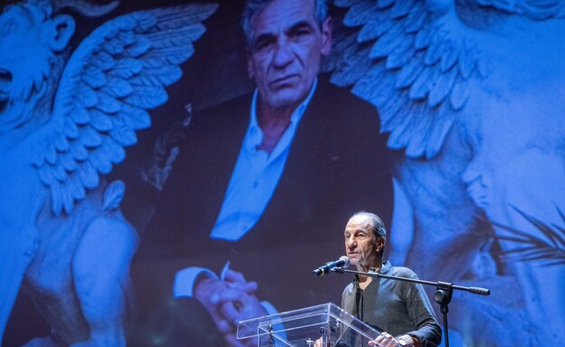 ששון גבאי, טקס האשכבה של אלון אבוטבול (צילום: מרים אלסטר, פלאש 90)