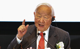 מוריס צ'אנג הבעלים של TSMC (צילום:  STR/JIJI PRESS/AFP via Getty Images)