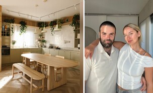 דירה בבאר שבע קרינה ובועז (צילום: קרינה אבן עזרא)