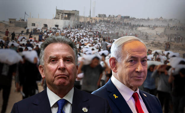 בנימין נתניהו, סטיב ויטקוף (צילום: חיים גולדברג, פלאש 90, Reuters)