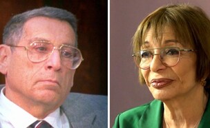 רבקה מיכאלי, רחבעם זאבי גנדי (צילום: רבקה מיכאלי: מתוך שידורי גלי צה"ל, גנדי: מתוך "שר על הכוונת")