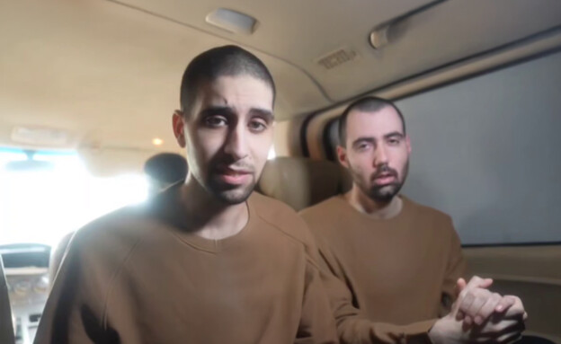 גיא דלאל ואביתר דוד צופים בשחרור החטופים