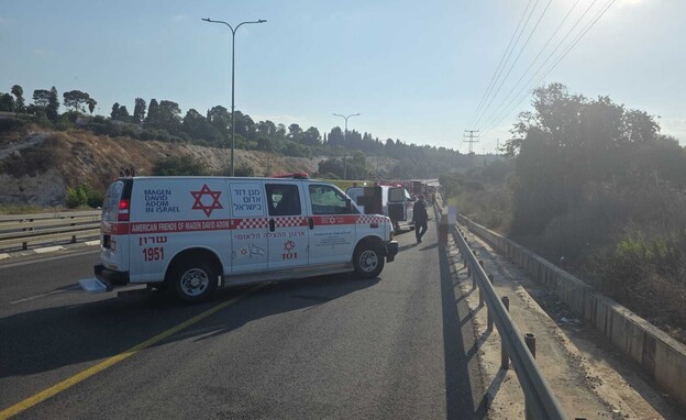 תאונת דרכים קשה בכביש 611 סמוך לחריש תאונת דרכים קשה בכביש 611 סמוך לחריש