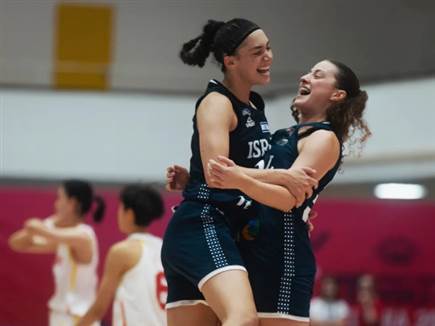 רביב ומיישר, שוב יחגגו? (FIBA) (צילום: ספורט 5)