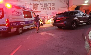 ראשון לציון: שתי נערות נפלו מבניין, מצבן אנוש וקשה (צילום: מד"א)