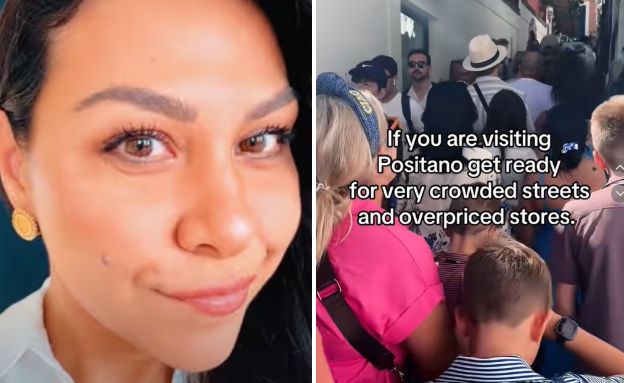 תיירים בפוזיטנו איטליה תיירים בפוזיטנו איטליה