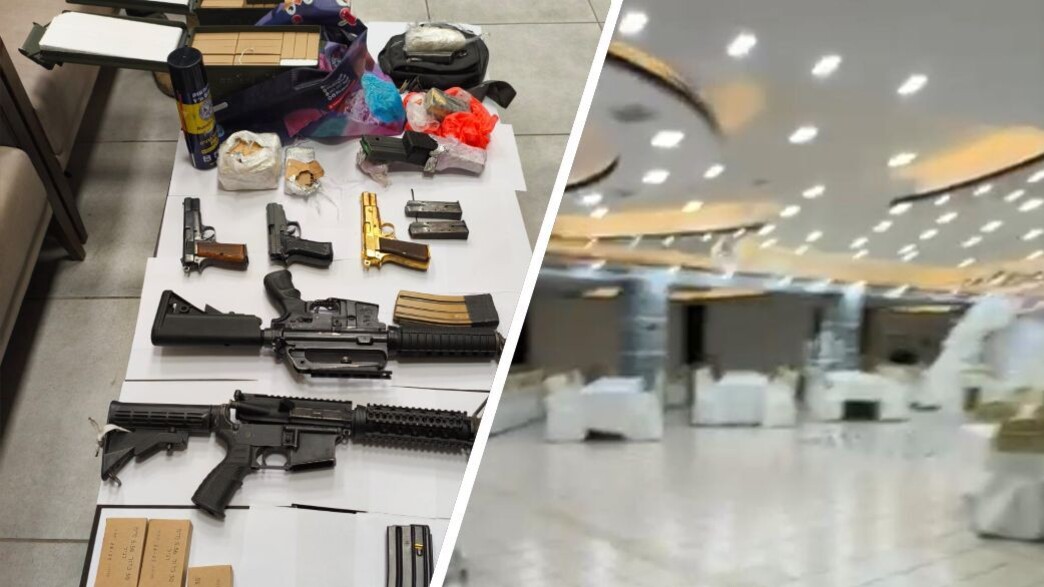 מחסן האמל"ח באולם האירועים מחסן האמל"ח באולם האירועים