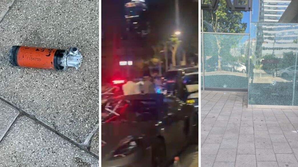 זירת זריקת הרימון סמוך לסעדה