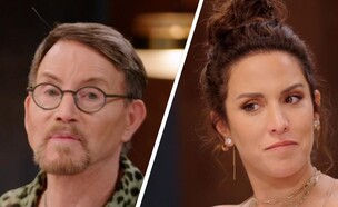 שי-לי שינדלר, דוד דביר (צילום: המטבח המנצח VIP, קשת 12)