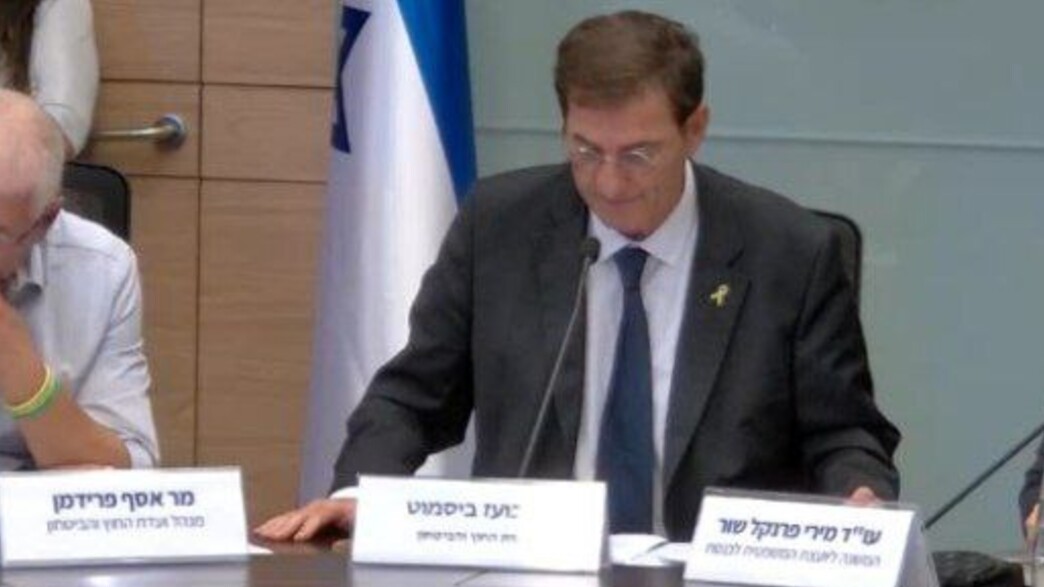 חה"כ בועז ביסמוט בכיסא יו"ר הוועדה חה"כ בועז ביסמוט בכיסא יו"ר הוועדה