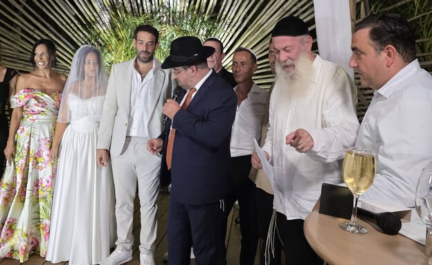 רביד פלוטניק מתחתן (צילום: איציק אוחנה)