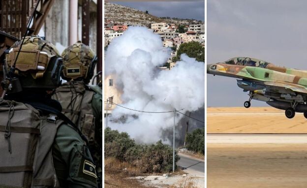 פעילות הכוחות בגזרה