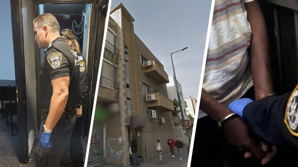 החשוד בשוד וזירת מציאת הגופה בדרום תל אביב החשוד בשוד וזירת מציאת הגופה בדרום תל אביב