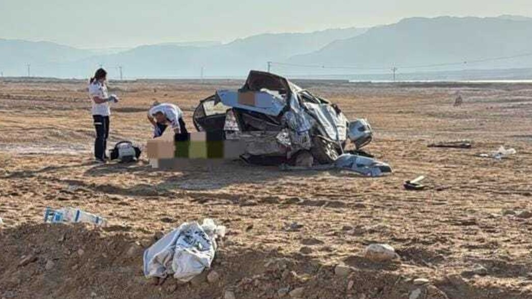 תאונת דרכים קשה סמוך לצומת מצדה