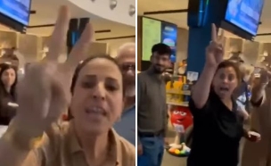 תקיפה בתחנת דלק במילאנו איטליה (צילום: לפי סעיף 27א' לחוק זכויות יוצרים)