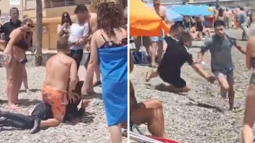 מהגרים בחוף של ספרד מהגרים בחוף של ספרד