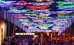 פסטיבל האורות הבינלאומי בנמל תל אביב- נמל הפלאות (צילום: גיא יחיאלי)