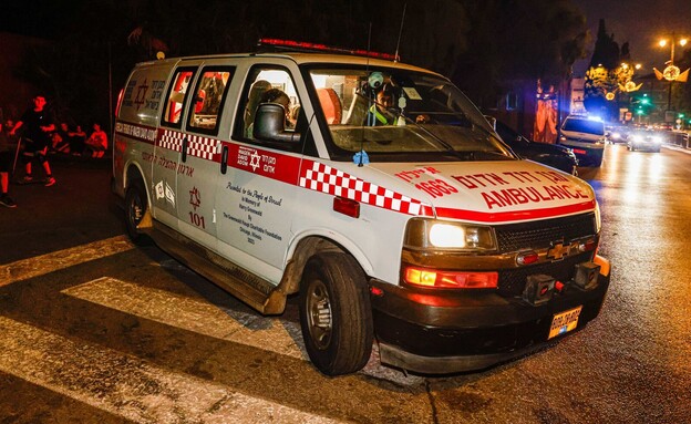 אמבולנס (צילום: יהושוע יוסף, פלאש 90)