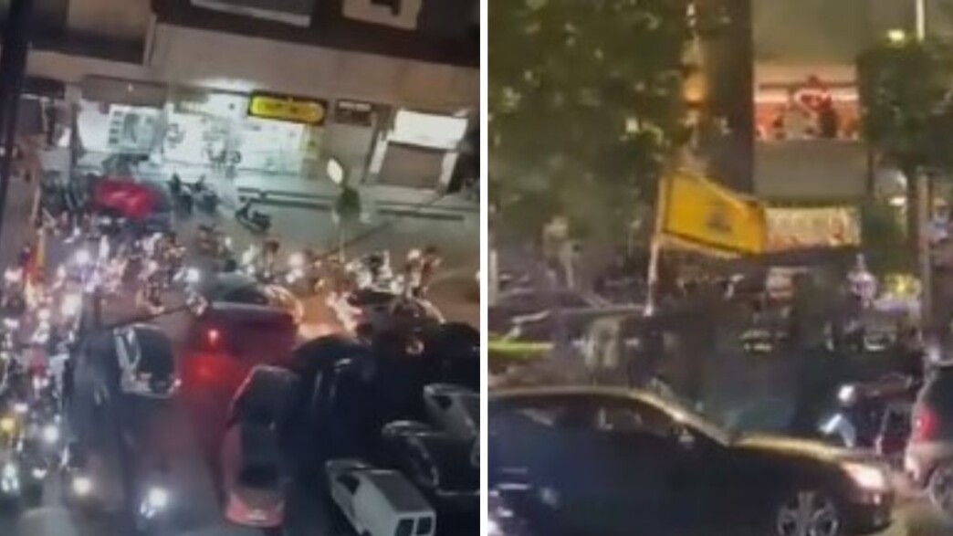 הפגנת תומכי חיזבאללה בלבנון הפגנת תומכי חיזבאללה בלבנון