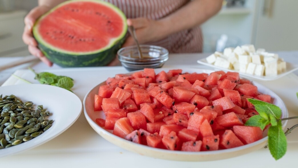 קוביות אבטיח