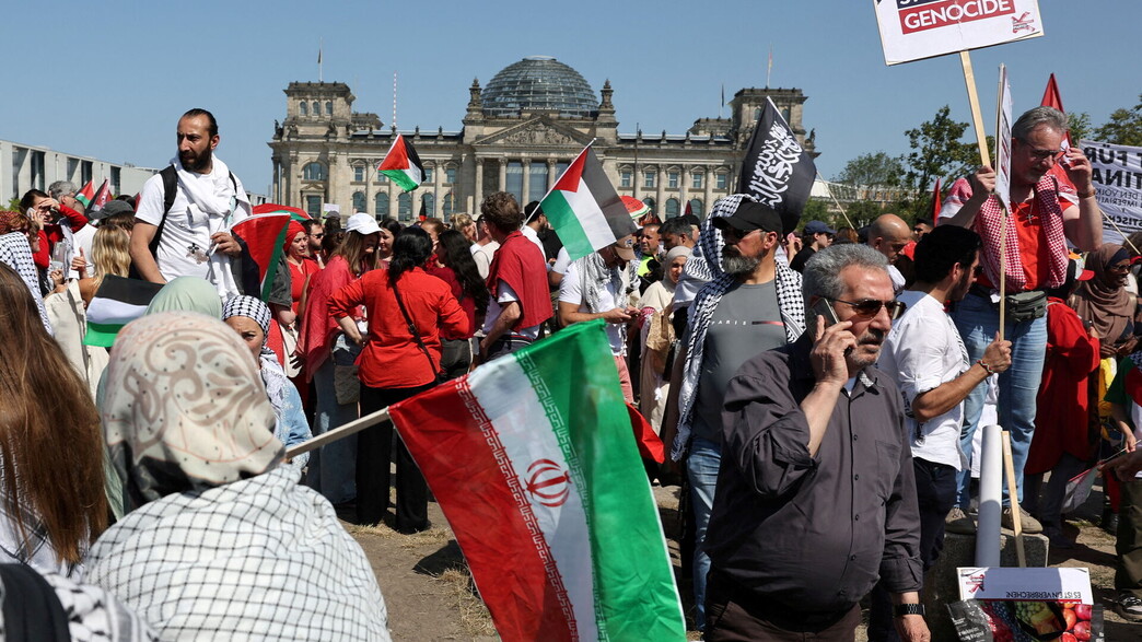 הפנה פרו פלסטינית ברלין, גרמניה הפנה פרו פלסטינית ברלין, גרמניה