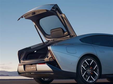 תא המטען גדל ב-135 ליטר, ויש גם תא מטען קדמי