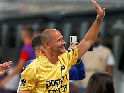 קשנצב זוכר טוב את הימים לצידו. נמני (אלן שיבר) (צילום: ספורט 5)