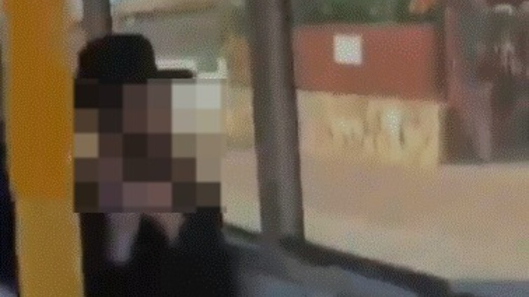 החרדי שחשוד ביריקה החרדי שחשוד ביריקה