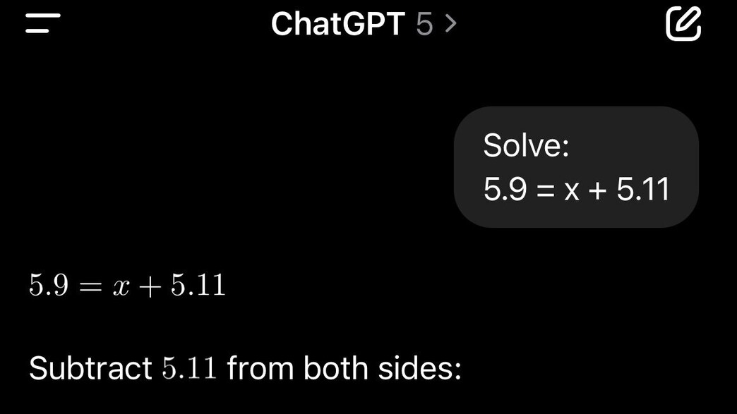 הפדיחה של GPT-5