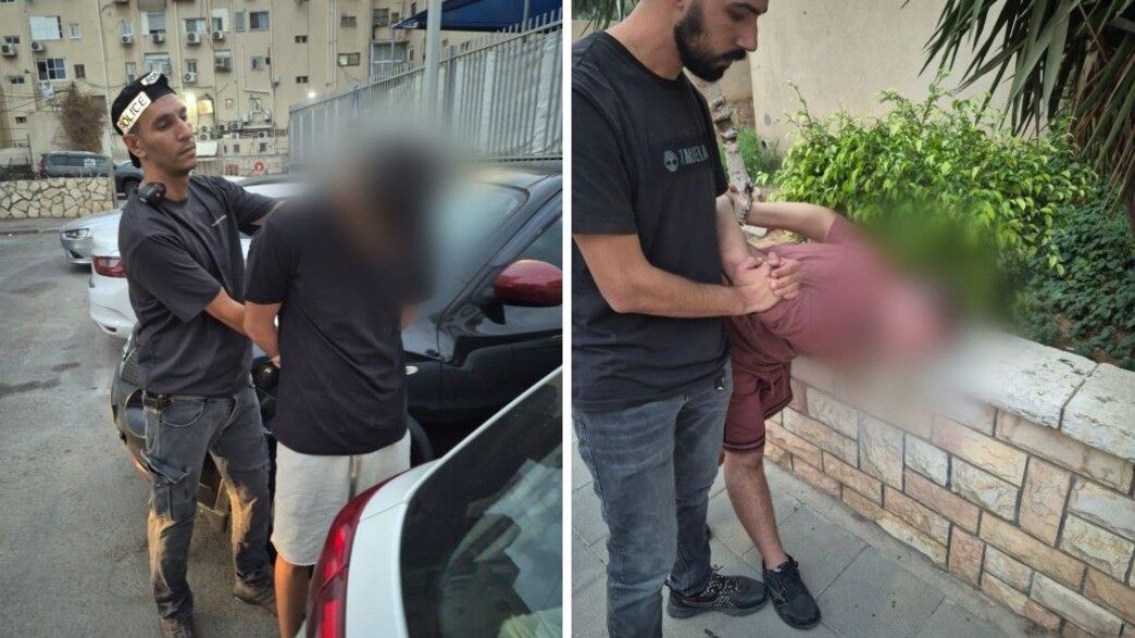 תיעוד מעצר החשודים בזריקת הרימון תיעוד מעצר החשודים בזריקת הרימון