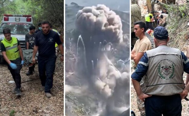 התקרית החריגה מעבר לגבול (צילום: מתוך תיעוד שעלה ברשתות החברתיות, שימוש לפי סעיף 27א' לחוק זכויות יוצרים)