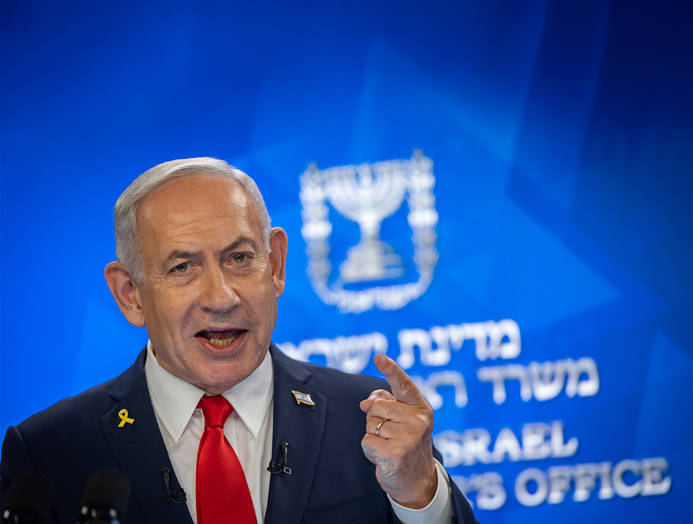 דקות לפני השידור: נתניהו ביטל את הצהרתו המוקלטת