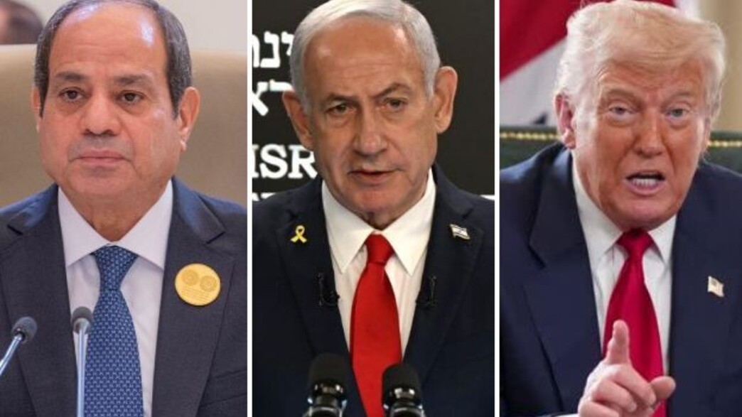 טראמפ, נתניהו, א-סיסי