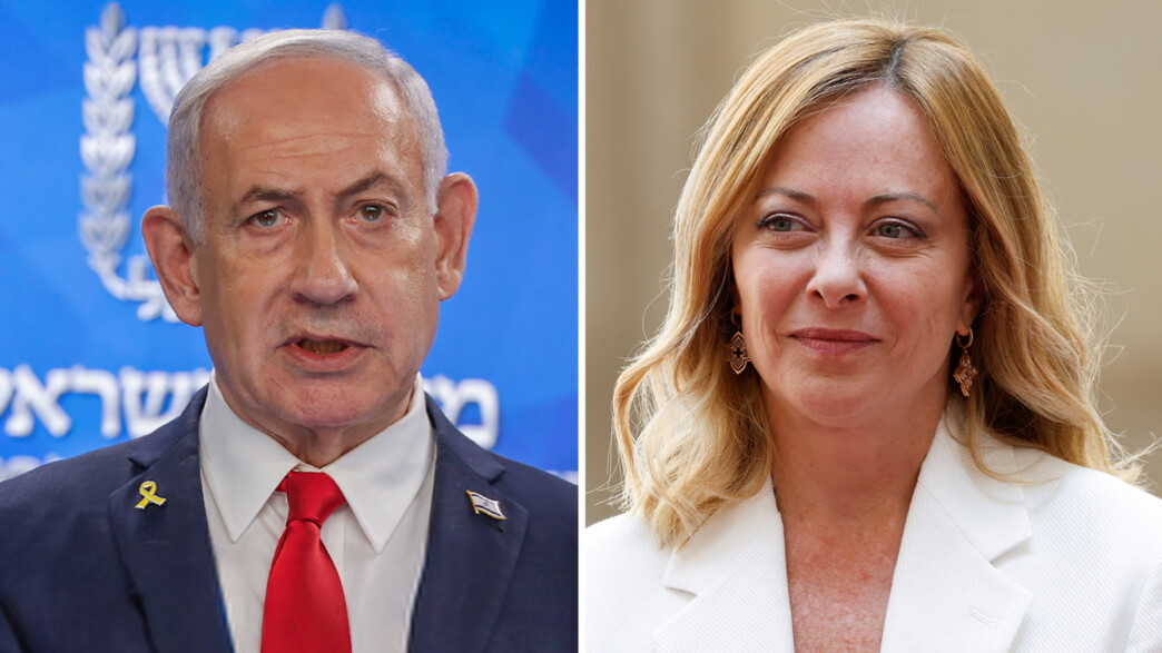 ג'ורג'ה מלוני, בנימין נתניהו