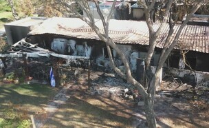 ההרס בקיבוץ ניר עוז