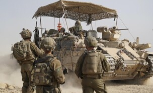 פעילות כוחות צה"ל ברצועת עזה (צילום: דובר צה"ל)