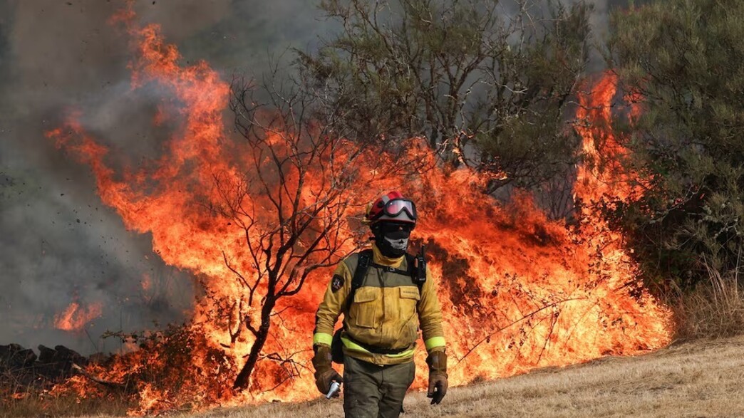 שרפות במחוז גליסיה בספרד