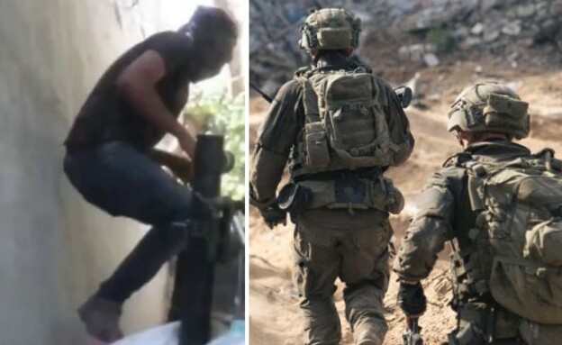 כוח ברצועה, מחבלים (צילום: דובר צה"ל, רשתות חברתיות לפי סעיף 27א)