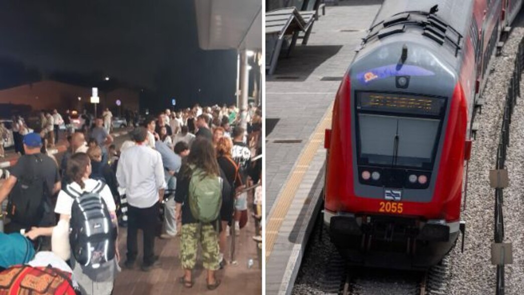 רכבת ישראל, הנוסעים שהורדו בנתניה