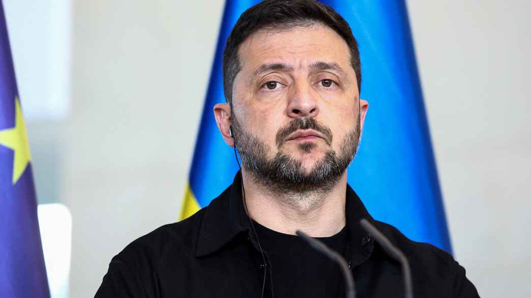 נשיא אוקראינה ולדימיר זלנסקי