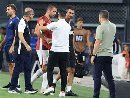 ויטור נפצע בסיבה גדולה לדאגה עבור ב&ldquo;ש (צילום: אלן שיבר)