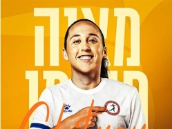 מאיה חיטמן (ההתאחדות לכדורגל) (צילום: ספורט 5)