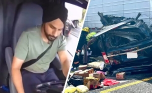 תאונה קטלנית בפלורידה (צילום: מתוך הרשתות החברתיות בהתאם לסעיף 27א' בחוק)