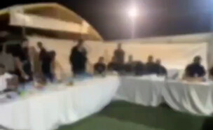 המשטרה פשטה על החתונה (צילום: דוברות המשטרה)